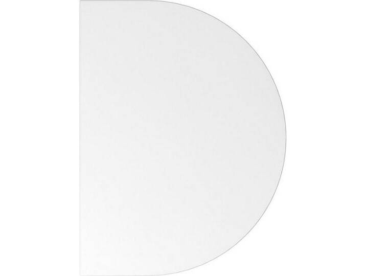 HAMMERBACHER Schreibtisch Anbautisch mit Fuß/Konsole doppelt 60x80cm Weiß/Graphit, weiß von Hammerbacher
