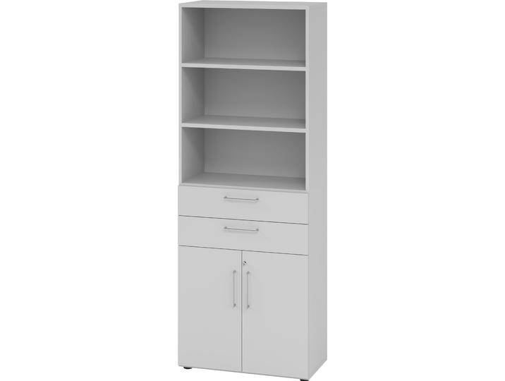 Hammerbacher, Aktenschrank, Kombischrank 6 OH 968K2 Grau/Grau Hammerbacher, Aktenschrank, Kombischrank 6 OH 968K2 Grau/Grau von Hammerbacher