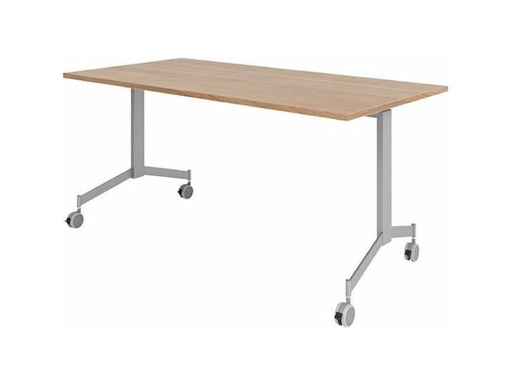Hammerbacher, Schreibtisch, Klapptisch, mobil, HxBxT 750x1600x800 mm, Nussbaum-Dekor (1600 x 800 x 750 mm) von Hammerbacher