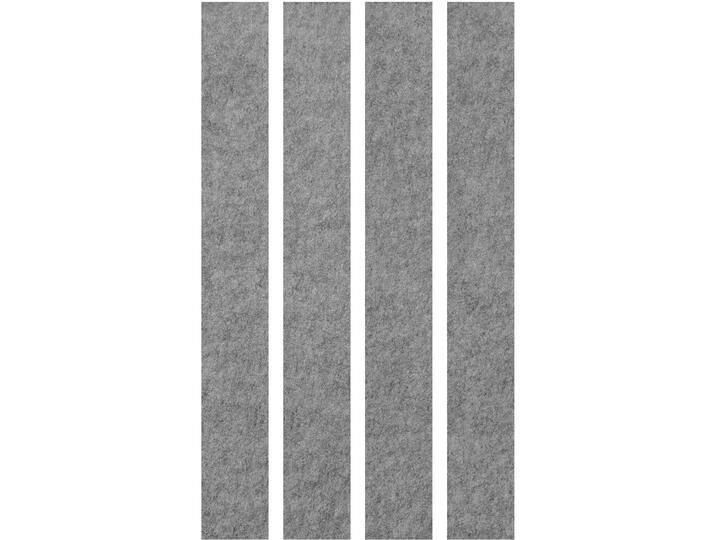 Hammerbacher, Trennwand, Akustik-Wandpaneelen-Set (25 x 2.5 x 200 cm) von Hammerbacher