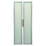 Hammerbacher Glas-Rahmentür Matrix Silber 790 x 19 x 1.840 mm Hammerbacher Glas-Rahmentür Matrix Silber 790 x 19 x 1.840 mm von Hammerbacher