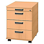 Hammerbacher Rollcontainer Future Buche-Nachbildung 428 x 580 x 590 mm Hammerbacher Rollcontainer Future Buche-Nachbildung 428 x 580 x 590 mm von Hammerbacher