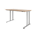 Hammerbacher Schreibtisch VHD41608S/N Walnuss 160 x 80 cm von Hammerbacher