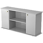 Hammerbacher Sideboard Future Lichtgrau 1.660 x 440 x 840 mm von Hammerbacher