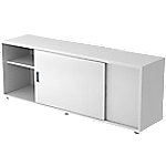 Hammerbacher Sideboard V1758S Weiß 1.600 x 400 x 596 mm von Hammerbacher