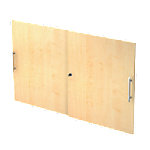 Hammerbacher Türen Matrix mit Aufbau Ahorn 1.200 x 748 mm 2 Stück von Hammerbacher