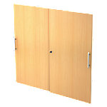 Hammerbacher Türen Matrix mit Aufbau Buche 1.200 x 1.100 mm 2 Stück von Hammerbacher
