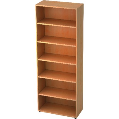 Regal Profi Weiß 6 OH, 80x40x215,6mm von Hammerbacher