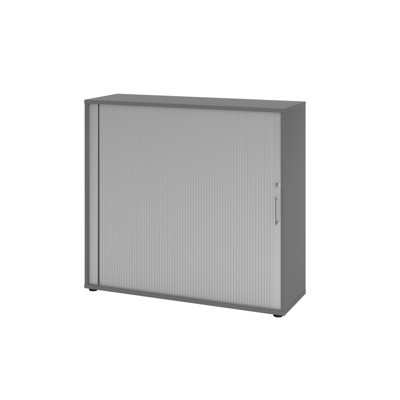 Rolladenschrank 6 Ordnerhöhen V1733S/G/S/BS von Hammerbacher