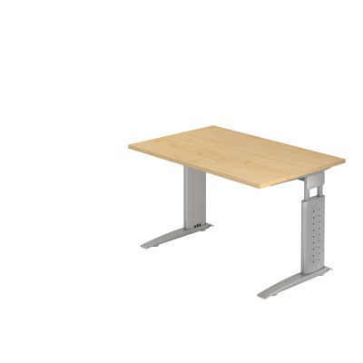 Schreibtisch US12 120x80 Ahorn von Hammerbacher