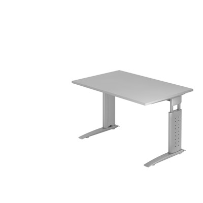 Schreibtisch US12 120x80 grau von Hammerbacher