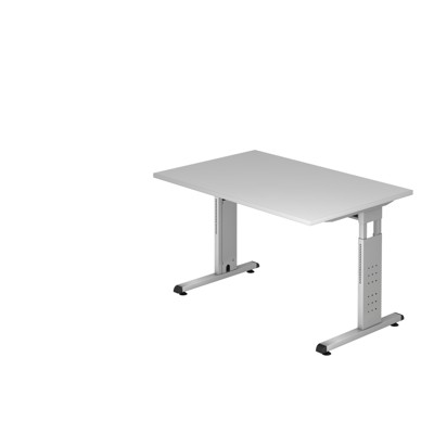 Schreibtisch grau 120x80x72 cm von Hammerbacher