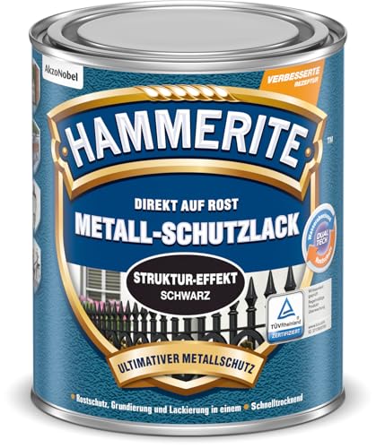 AKZO NOBEL (DIY HAMMERITE) Metall-Schutzlack Struktur-Effekt 0,250 L, 5087667 von HAMMERITE