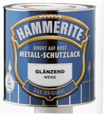 Hammerite Metall-Schutzlack Hammerschlag 750 ml schwarz glänzend Hammerite Metall-Schutzlack Hammerschlag 750 ml schwarz glänzend von Hammerite