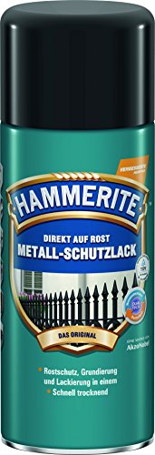 Hammerite Metallschutzlack Spray Matt, 3in1- Rostschutz, Schwarz, 400 ml Hammerite Metallschutzlack Spray Matt, 3in1- Rostschutz, Schwarz, 400 ml von Hammerite