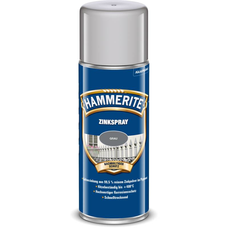 Hammerite Zinkspray grau 400 ml von Hammerite