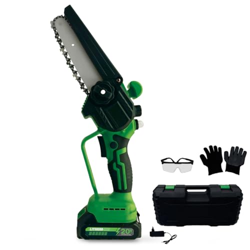 Hammersmith PocketSaw Pro - Das Original aus dem TV - Akku-Mini-Kettensäge inkl. Zubehör - Handkettensäge - wechselbare Sägekette - 20V Lithium-Ionen-Akku - bis zu 15cm Stärke von Hammersmith