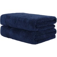 HAMMETEX Saunatuch "Hammetex 2er Set extra große Saunatücher" 100% Baumwolle – Weich & Saugfähig – Luxuriöse Große Spa-Badetücher von Hammetex