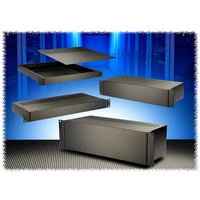 Hammond Electronics RM1U1913VBK Universal-Gehäuse Aluminium Schwarz 1St. von Hammond Electronics