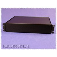 Hammond Electronics RMCS19018BK1 Universal-Gehäuse Aluminium Schwarz 1St. von Hammond Electronics