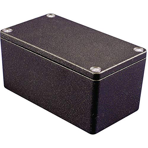 Hammond Electronics 1550Z102BK 1550Z102BK Universal-Gehaeuse 90 x 36 x 30 Aluminium Schwarz 1St. von Hammond Electronics