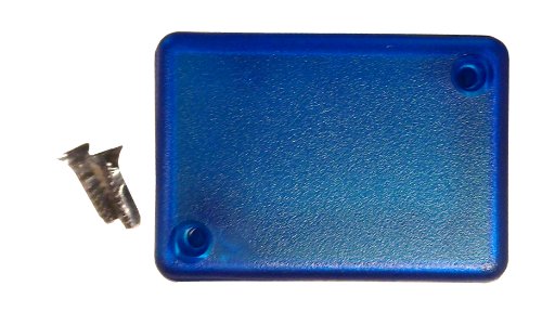 Hammond Electronics 1551FTBU Universal-Gehaeuse 50 x 35 x 15 ABS Blau (Translucent), 3 Stück von Hammond Manufacturing