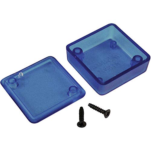 Hammond Electronics 1551GTBU Universal-Gehaeuse 50 x 35 x 20 ABS Blau (Translucent), 3 Stück von Hammond Manufacturing