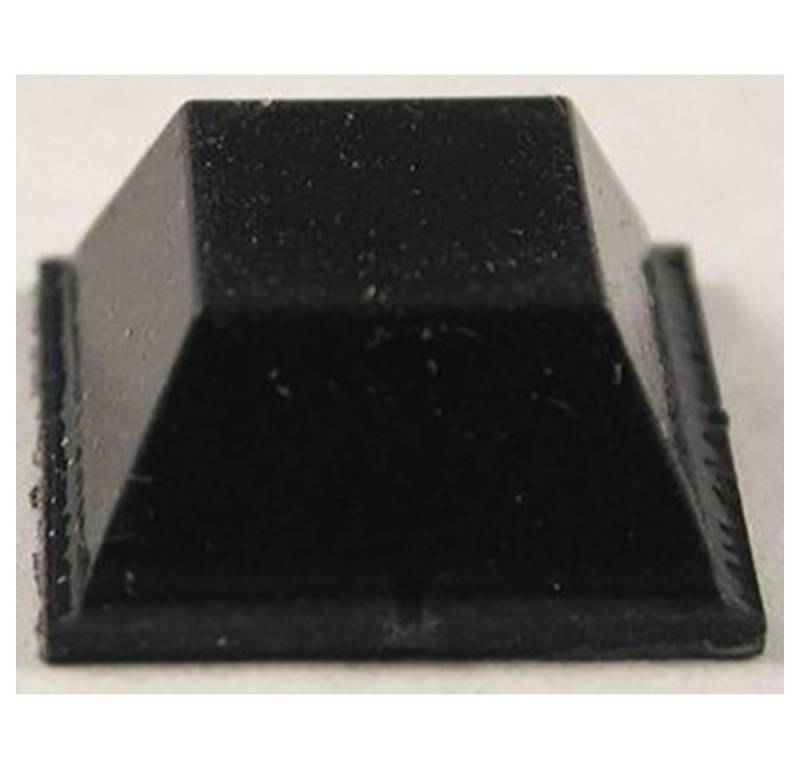Hammond Electronics Vibrationsdämpfer Hammond Electronics 1421T3 Gerätefuß selbstklebend, rund Schwarz (x, (1421T3) von Hammond Electronics