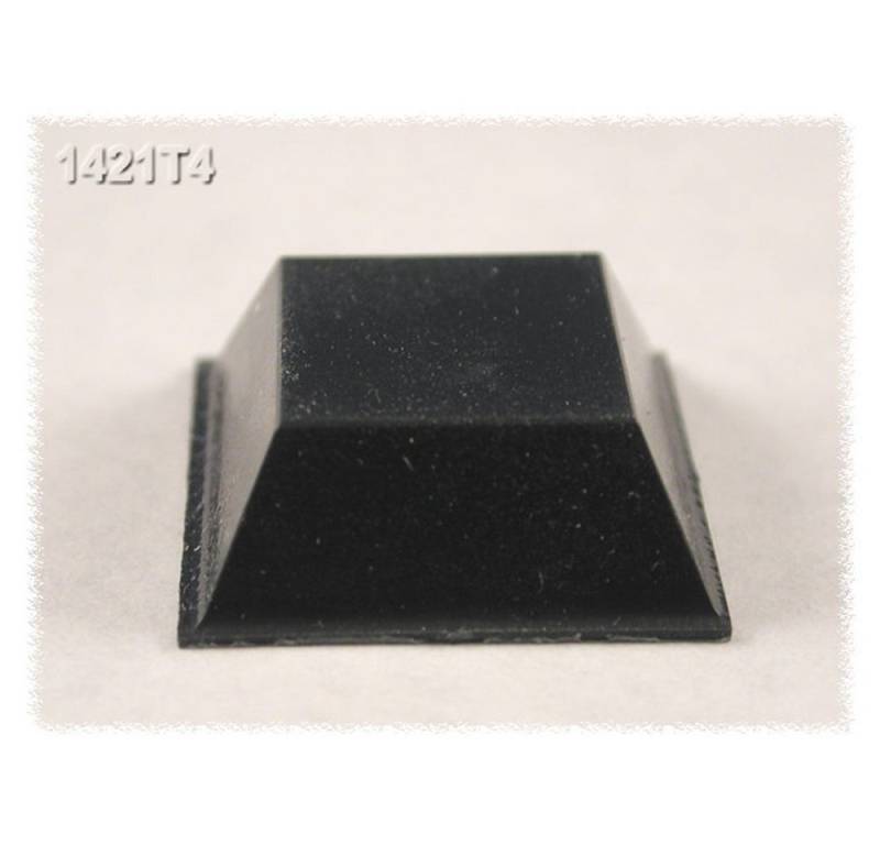 Hammond Electronics Vibrationsdämpfer Hammond Electronics 1421T4 Gerätefuß selbstklebend, rund Schwarz (x, (1421T4) von Hammond Electronics