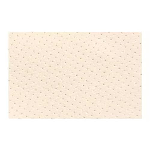 Kunstleder Selbstklebend Atmungsaktives Litschi-Muster, perforiert, 3M, selbstklebend, Leder-Reparaturzuschuss, Auto-Sofa-Reparaturflicken, kann frei geschnitten werden ( Color : Off white , Size : 10 von HamoM