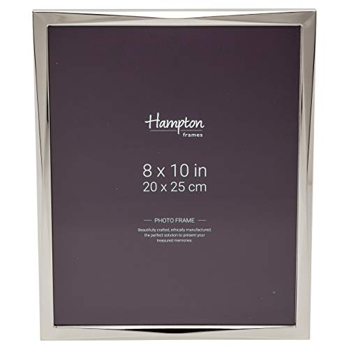 Hampton Frames Bilderrahmen, Metall, Silber, 8x10 (20x25cm) von Hampton Frames
