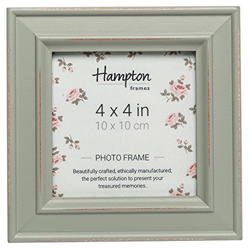 Hampton Frames PALOMA PAL301944S Bilderrahmen, quadratisch, 10 x 10 cm, Salbeigrün von Hampton Frames