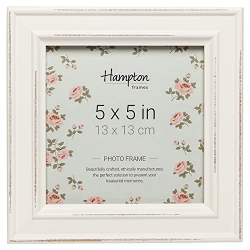 Hampton Frames PALOMA PAL301955WX Bilderrahmen, quadratisch, 13 x 13 cm, Weiß von Hampton Frames