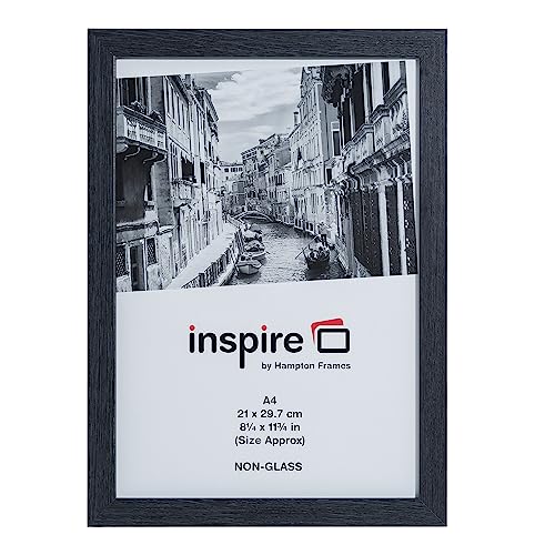 Hampton Frames Photo Album Company Zertifikat A4 Grau Paperwrap Holzrahmen, Holz, 8.26 l x 11.81 h inches von Hampton Frames