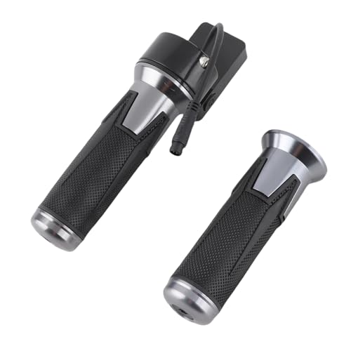Hamwesh 1 Paar E Bike Grap Grip, 48 V Dreh -Lenker mit LCD -Display für Elektrische Scooter, 6 Stift Wasserdichtungsstecker mit Sealup Scooter Twist Griff Kompatibel von Hamwesh