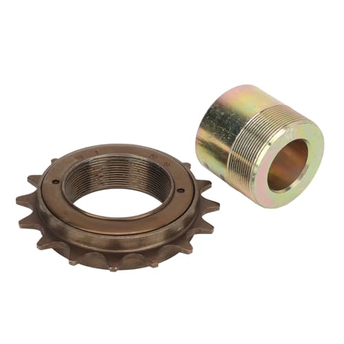 Hamwesh 16T -Freilauf, 20 -mm Adapter Fixed Gear Eingeschwindigkeitsrad Fahrrad Freirad Schwungrad Adapter Kit mit Verbessertem Stromgetriebe für Elektrische Dreiräder Motorräder Karts von Hamwesh