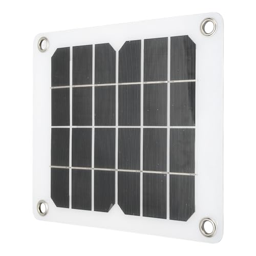 Hamwesh 20W Solarpanel, Monokristalline Wasserdichte USB -Ausgangsleistung Tragbarer Solarladungs ​​-Controller Energieeinsparung für RV Boat Trailer Gate Opener von Hamwesh