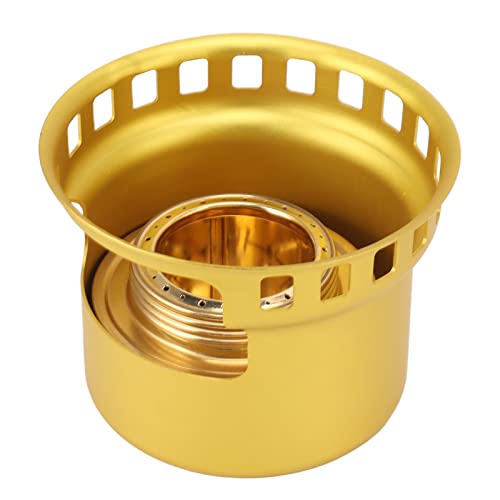 Hamwesh Alkoholherd, Mini Leichter Kupferbrenner mit Versiegelungsring Verlängerter Griff für Kochcamping Im Freien (GOLD) von Hamwesh