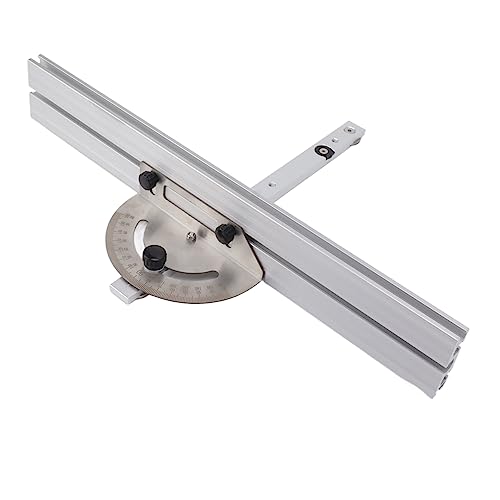 Hamwesh Angle -Prospraktor, Aluminiumlegier -Legierungsprogramm mit Klarer Skala für Holzbearbeitung und Tischlerwinkel Messwerkzeug mit Backstop für Tischlerholzbearbeitung Hobbyisten von Hamwesh