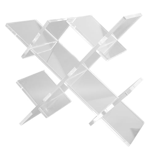 Hamwesh Arbeitsplatte Weinregal, 5 Flaschenweinhalterständer mit Transparenter Acryl -Tischlager für die Küchenbar für Heimküchen Hamwesh Arbeitsplatte Weinregal, 5 Flaschenweinhalterständer mit Transparenter Acryl -Tischlager für die Küchenbar für Heimküchen von Hamwesh
