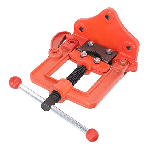 Hamwesh BENCH ROPE VICE, Gusseisen-Legierungs-Stahlrohrleitungsstreifen mit Scharnierdesign Hohe Klemmkraft für 15-60 Mm Rohre und Röhrchenschneideminker von Hamwesh