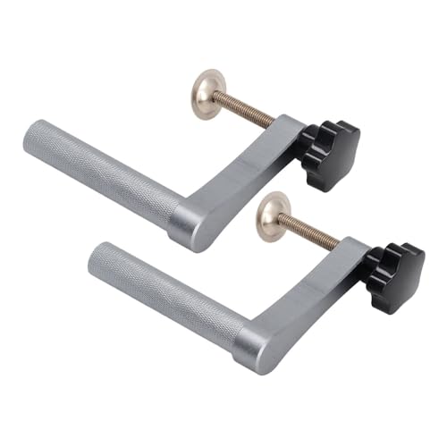 Hamwesh Bench Hundeklemme 2 Packung 3/4 Zoll Ein Handbetrieb Einstellbarer Workbench Stop Tragbares Carpenter -Werkzeug mit 20 Mm Lochdurchmesser für Holzbearbeitungsprojekte von Hamwesh