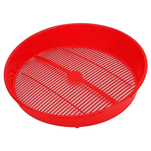 Hamwesh Berry Colander, Obst und Gemüsewaschkorb, Blaubeersiebsieb mit Plastiksieb für Heimküchenhof von Hamwesh