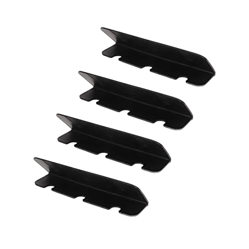 Hamwesh Bootshaken, PVC -Bootssitzhaken Kompakt Tragbarer Sturmhaken -Clamp/Holder für Aufblasbare Gummiboote Flöhne Yachten Kanus Angelboote Fischerboote (BLACK) von Hamwesh