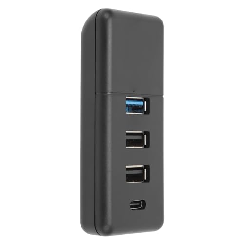 Hamwesh CAR USB Hub, 4 in 1 Schnellladedatenübertragung mit Kfz -Chip für Modell Y Modell 3 2021+ von Hamwesh