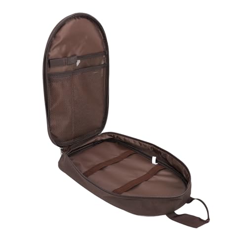 Hamwesh Camping -Kochgeschirrspeicherbeutel, Oxford -Stoff mit Multifunktionalem Tragbarem Organisator für Picknick Wanderungsgrill BBQ (Brown) von Hamwesh