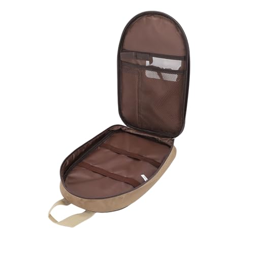 Hamwesh Camping -Kochgeschirrspeicherbeutel, Oxford -Stoff mit Multifunktionalem Tragbarem Organisator für Picknick Wanderungsgrill BBQ (Khaki) von Hamwesh