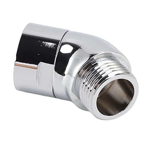 Hamwesh Duschelbogenadapter, Messing Rotatable 135 Grad Duschkopf Ellbogen mit G1/2 -Zoll -Fäden für Standard Duschsysteme Hamwesh Duschelbogenadapter, Messing Rotatable 135 Grad Duschkopf Ellbogen mit G1/2 -Zoll -Fäden für Standard Duschsysteme von Hamwesh