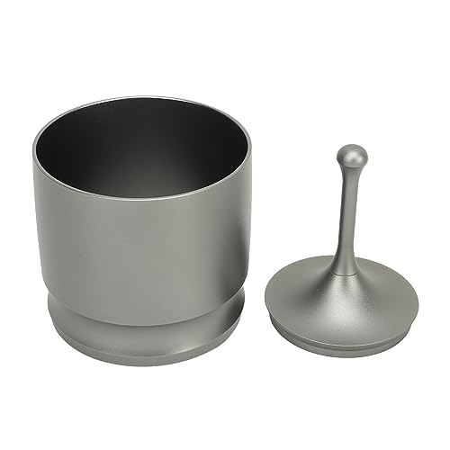 Hamwesh Edelstahl -Kaffee -Dosierungsringe Press, 58 Mm Aluminiumlegierung Kaffeepulver Pulver Picker mit Anti Korrosionsdesign für Kaffeezubehör (GREY) von Hamwesh