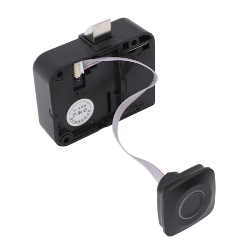 Hamwesh Fingerabdruckschrankschloss, Batteriebetriebene Schlüsselllose Biometrische Fingerabdruckschubladenschloss für Home Office Möbel Mailbox mit Einfacher Installation und Langlebigem Design von Hamwesh